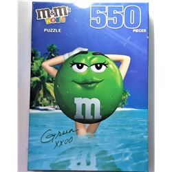 23)  FACTORY SEALED MISS GREEN M&M