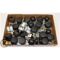 6 NEW SETS OF CASTOR WHEELS