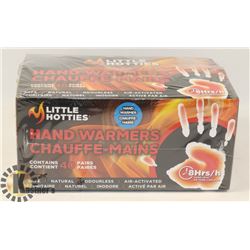 SEALED BOX OF LITTLE HOTTIE HAND WARMERS
