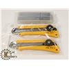 Image 1 : 2 BOX CUTTER/OLFA KNIVES & 50 BLADES