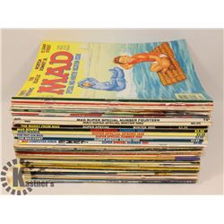 BOX OF MAD MAGAZINES