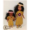 Image 1 : INDIGENOUS FIRST NATIONS DOLLS .