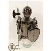 Image 1 : METAL WINE BOTTLE HOLDER KNIGHT,NEW