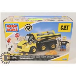 MEGA BLOKS CATERPILLAR TRUCK BUILDING SET AGES 3+