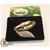 Image 1 : NEW FLY FISHING DESIGN KNIFE IN A TIN BOX