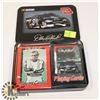 Image 1 : NEW NASCAR 2 DECK CARD SET IN A TIN BOX