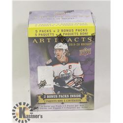 UPPER DECK ARTIFACTS BOX 2019-20 HOCKEY CARDS