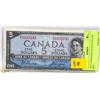 Image 1 : 1954 CANADIAN DEVILS FACE $5 BILL
