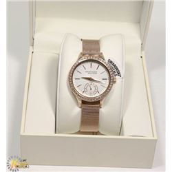 NEW ANNE KLEIN NEW YORK SWAROVSKI CRYSTALS WATCH