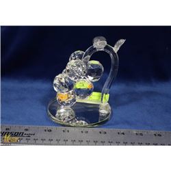 HANGING CRYSTAL GRAPES.