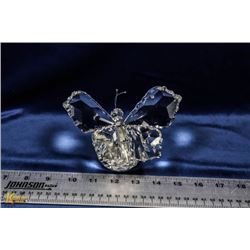 CRYSTAL BUTTERFLY FIGURE.