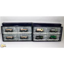 2 BOX SETS OF BACHMANN INDUSTRIES TRAIN CARS