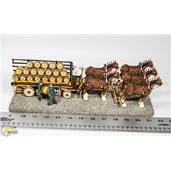 FIVE HORSE HITCH CLYDESDALE COLLECTION ORNAMENT