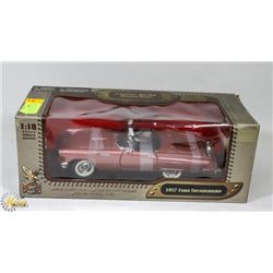 NEW 1957 FORD THUNDERBIRD 1:18 SCALE DIECAST MODEL