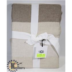 NEW UGG OCEANSIDE 100% COTTON KING SIZE BLANKET