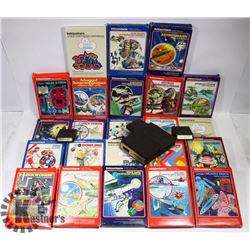 LOT OF 25 INTELLIVISION GAMESET VOICE SYNTHESIS