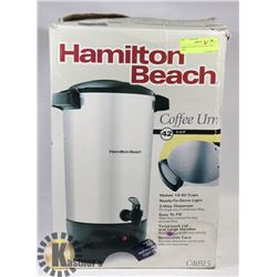 HAMILTON BEACH 42-CUP COFFEE URN
