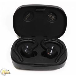 TRUE WIRELESS BLUETOOTH EARBUDS W/ CHARGING CASE