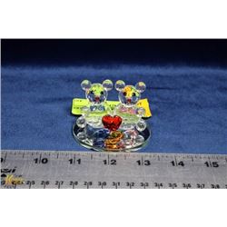 CRYSTAL BEAR FIGURES.