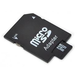NEW 32GB MICRO SD WITH ADAPTOR