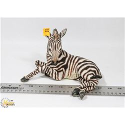 HAND PAINTED ZEBRA ORNAMENT