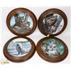 Image 1 : LOT OF 4 OWL COLLECTOR PLATES