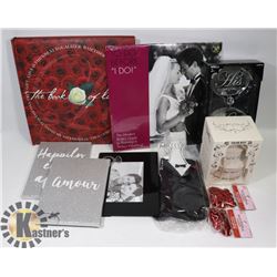 NEW NEWLY WED BOX.OF ITEMS