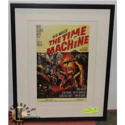 "H. G. WELLS' THE TIME MACHINE" - FRAMED POSTER