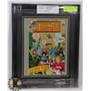 Image 1 : 15 CENT SUPERGIRL COMIC FRAMED.