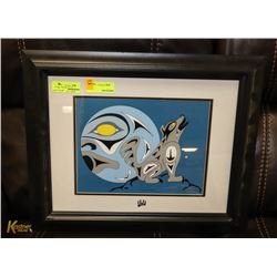 ALONE CRY LTD ED 21/300 SIGNED PRINT