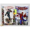 Image 1 : 2 VARIANT SPIDERMAN, X-MEN COLLECOTR COMICS