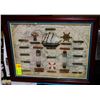 Image 1 : NAUTICAL SHADOW BOX DISPLAY