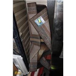 RIMA BROWN RUG - MEASURES: 5 FT 2 IN.