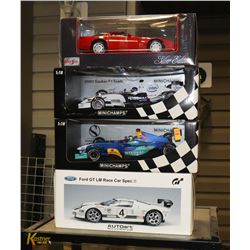 LOT OF 4 COLLECTIBLE DIE CAST CARS