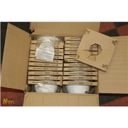 LIGHTING 6" LINE VOLTAGE R30 WHITE METAL BAFFLE