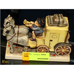 GOEBEL GERMANY COLLECTIBLE HORSE AND CARRIAGE