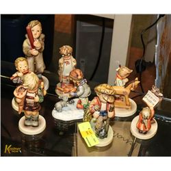 LOT OF 8 ASSORTED GOEBEL COLLECTIBLE FIGURES