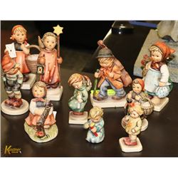 LOT OF 10 GOEBEL COLLECTIBLE FIGURES