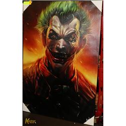 THE JOKER CANVAS WALL ART.