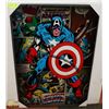 Image 1 : CAPTAIN AMERICA CANVAS WALL ART.