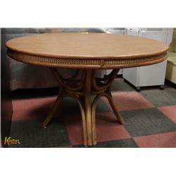 ROUND TABLE APPROX 49" X 29"