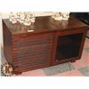 Image 1 : WOODEN TV STAND 42" X 20" X 25.5"