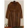 Image 2 : 3/4 LENGTH BROWN MINK COAT SZ 8-10