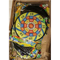 CASE OF NEW VELCRO DART BOARDS