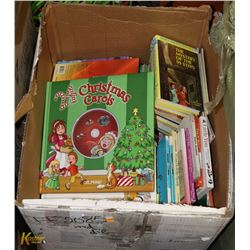 LARGE BOX OF ASSORTED BOOKS