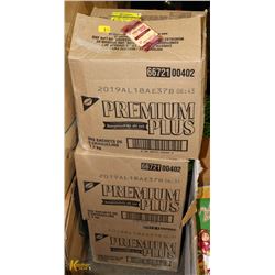3 CASES OF CHRISTIES PREMIUM PLUS SOUP CRACKERS.