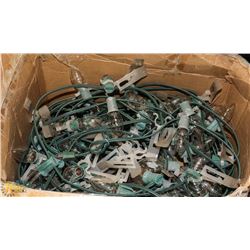 BOX OF CLASSIC OUTDOOR CHRISTMAS LIGHTS