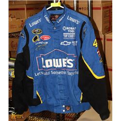 NASCAR LOWES JIMMIE JOHNSON JACKET SIZE XL.
