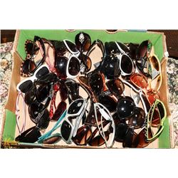 LARGE FLAT OF NEW DESIGNER SUNGLASSES ON CHOICE