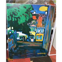 LARGE FRAMED KANOINSKY PICTURE